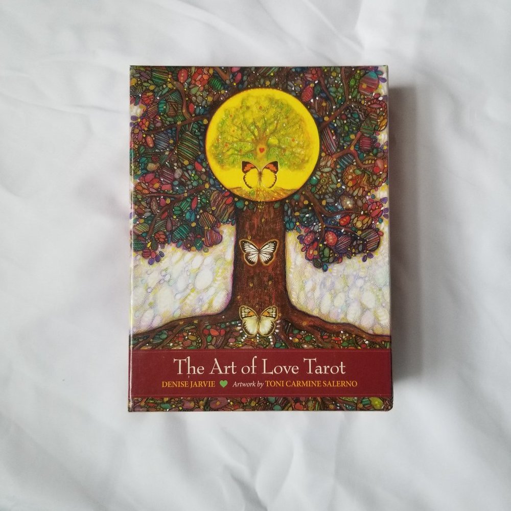The Art of Love Tarot cards and book